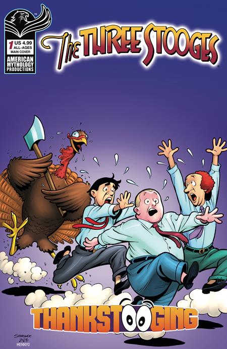 The Three Stooges: Thankstooging #1 (One Shot) Cover A Eric Shanower