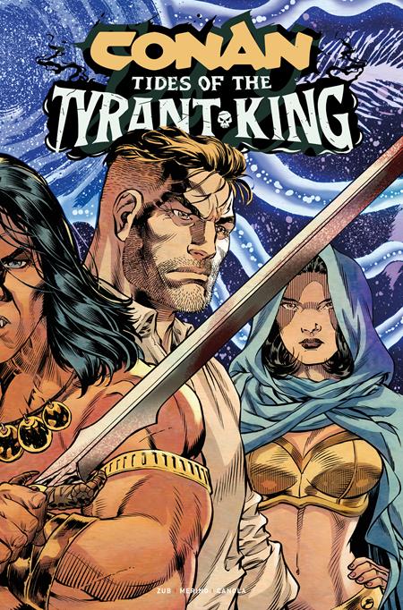 Conan The Barbarian: Tides Of The Tyrant-King #3 (Of 4) Cover B Jesus Merino Connecting