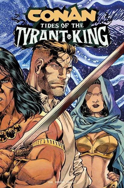 Conan The Barbarian: Tides Of The Tyrant-King #3 (Of 4) Cover B Jesus Merino Connecting