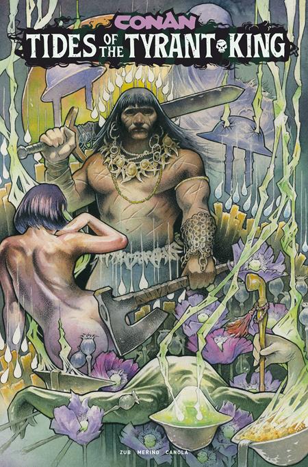 Conan The Barbarian: Tides Of The Tyrant-King #3 (Of 4) Cover D John Baizley