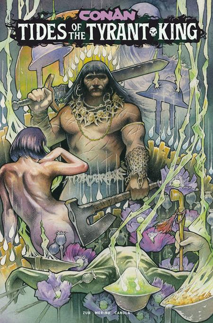 Conan The Barbarian: Tides Of The Tyrant-King #3 (Of 4) Cover D John Baizley