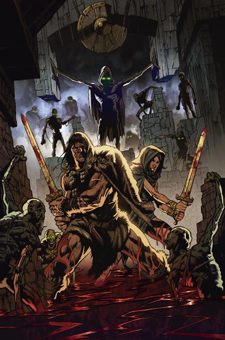 Conan The Barbarian: Tides Of The Tyrant-King #3 (Of 4) Cover E Danny Earls Virgin Cardstock