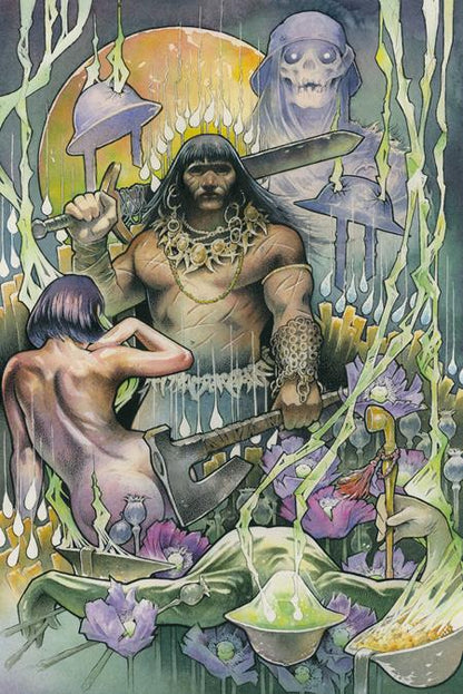 Conan The Barbarian: Tides Of The Tyrant-King #3 (Of 4) Cover F John Baizley Virgin Cardstock