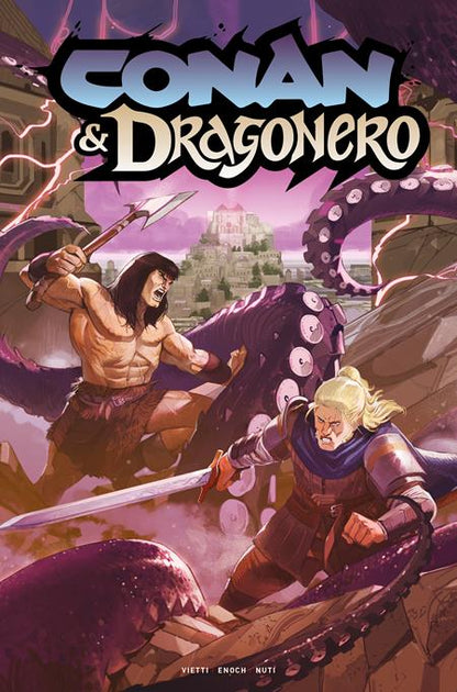 Conan & Dragonero #7 (Of 7) Cover A Lorenzo Nuti