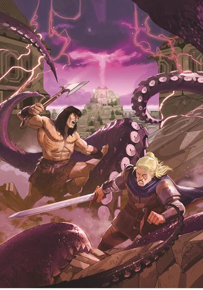 Conan & Dragonero #7 (Of 7) Cover B Lorenzo Nuti Virgin Cardstock