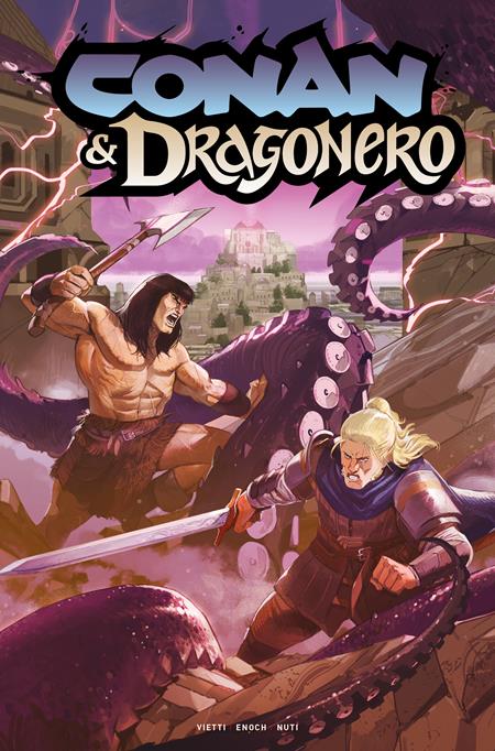 Conan & Dragonero #7 (Of 7) Cover C Lorenzo Nuti Foil