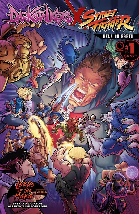 Darkstalkers x Street Fighter: Hell on Earth #1 (One Shot) Cover A Alberto Alburquerque