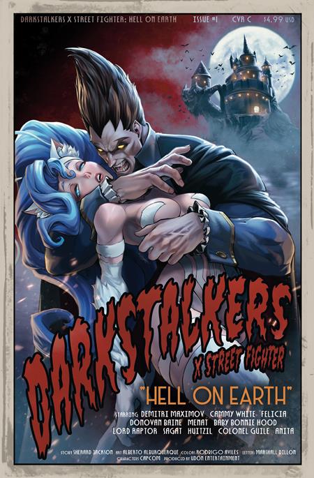 Darkstalkers x Street Fighter: Hell on Earth #1 (One Shot) Cover C Drax Gal