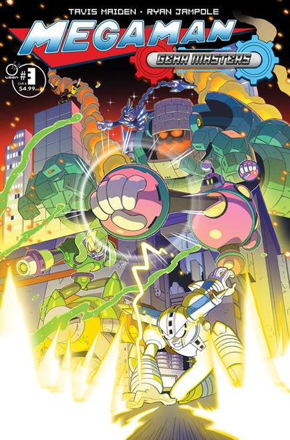 Mega Man Gear Masters #3 (Of 5) Cover A Ryan Jampole