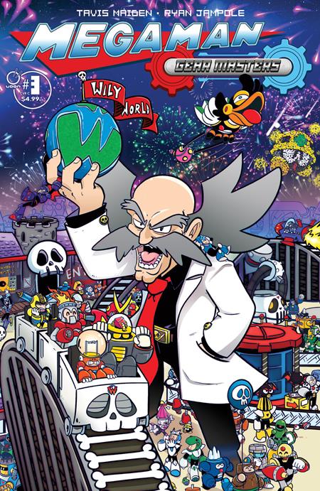 Mega Man Gear Masters #3 (Of 5) Cover C Tavis Maiden