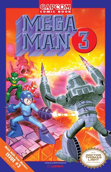 Mega Man Gear Masters #3 (Of 5) Cover D 1:5 Genzoman