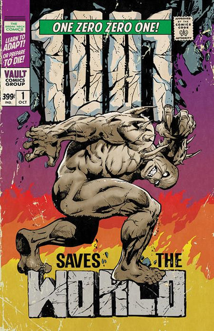 One Zero Zero One Saves the World #1 Cover F 1:50 Nathan Gooden Vault Vintage Homage