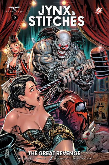 Jynx and Stitches: The Great Revenge #2 (Of 3) Cover A Hakan Aydin