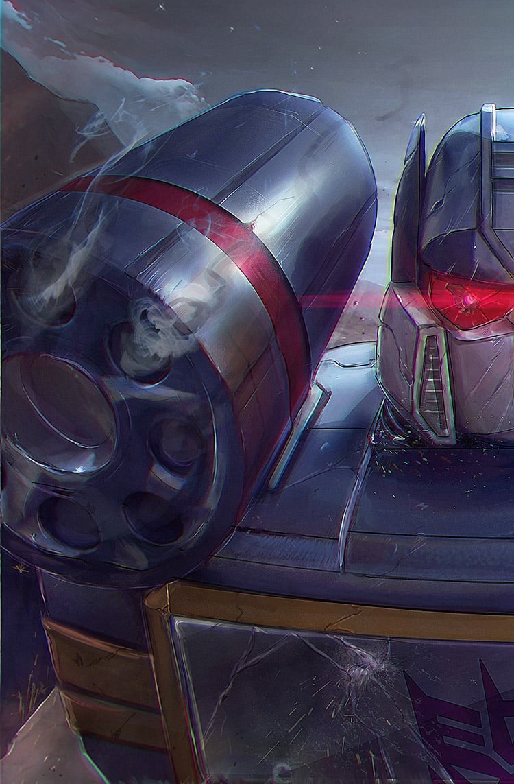 Transformers #16 Tiago Da Silva Soundwave connecting virgin variant A cover
