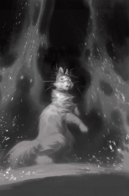 Animal Castle #1 (Of 3) Cover D 1:25 Felix Delep B&W Virgin