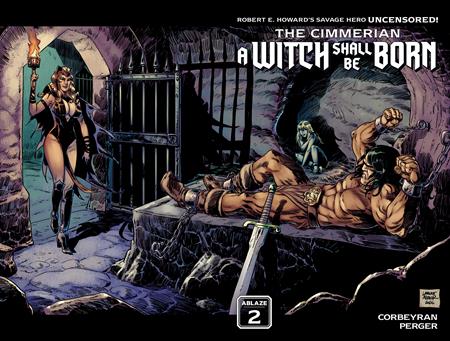 The Cimmerian A Witch Shall Be Born #2 (Of 3) Cover B Laurant Astier Wraparound