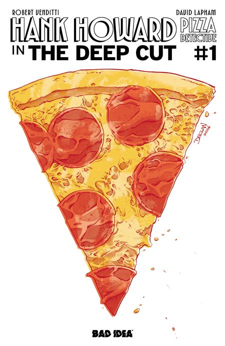 Hank Howard Pizza Detective The Deep Cut #1 Cover F Pizza by Declan Shalvey