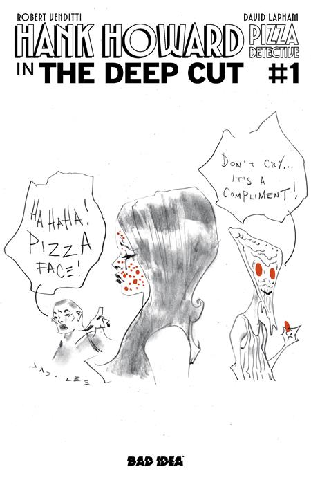 Hank Howard Pizza Detective The Deep Cut #1 Cover G 1:20 Pizza by Jae Lee