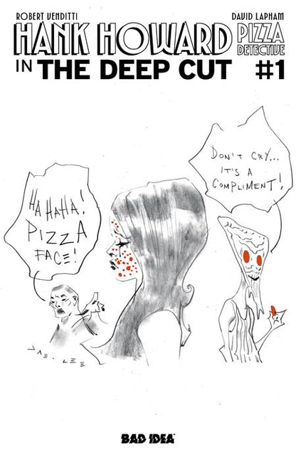 Hank Howard Pizza Detective The Deep Cut #1 Cover G 1:20 Pizza by Jae Lee
