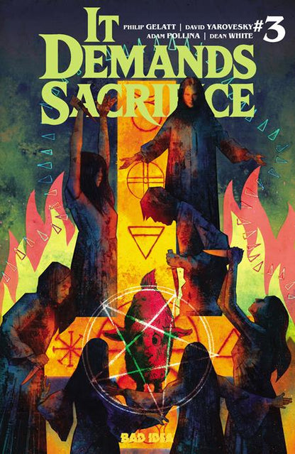 It Demands Sacrifice #3 (Of 4) Cover B Ryan Quackenbush