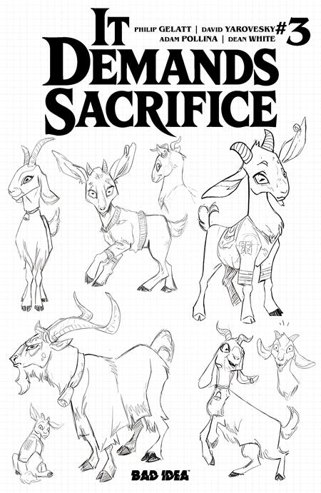 It Demands Sacrifice #3 (Of 4) Cover C Adam Pollina Design