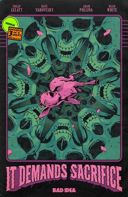 It Demands Sacrifice #3 (Of 4) Cover D 1:20 Flops Retro