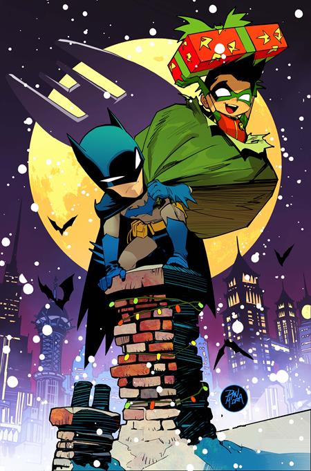 Batman #16 Cover F Dan Mora Holiday Card Stock