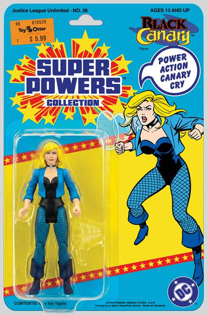 Justice League Unlimited #26 Cover E Geyer & Saviuk Black Canary Super Powers