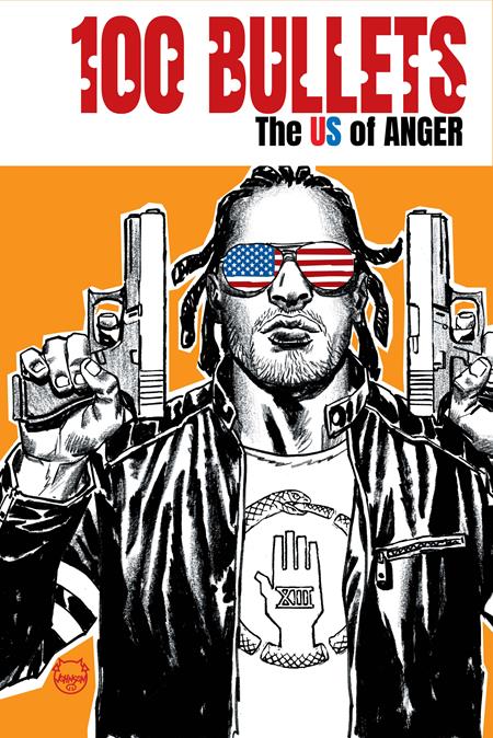 100 Bullets The US of ANGER #6 Cover A Dave Johnson
