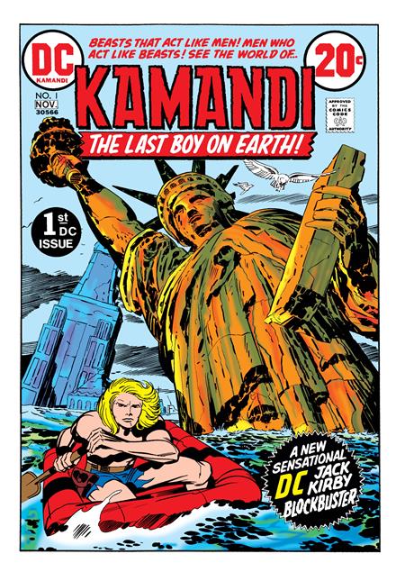 Kamandi Facsimile Edition #1 Cover A Jack Kirby