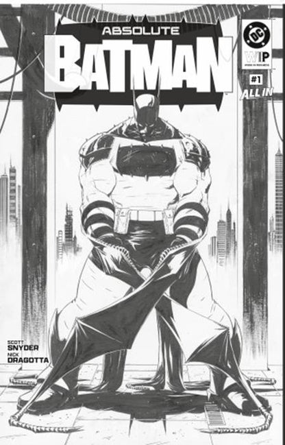 DC W.I.P. Absolute Batman #1 2nd Printing Cover A Nick Dragotta