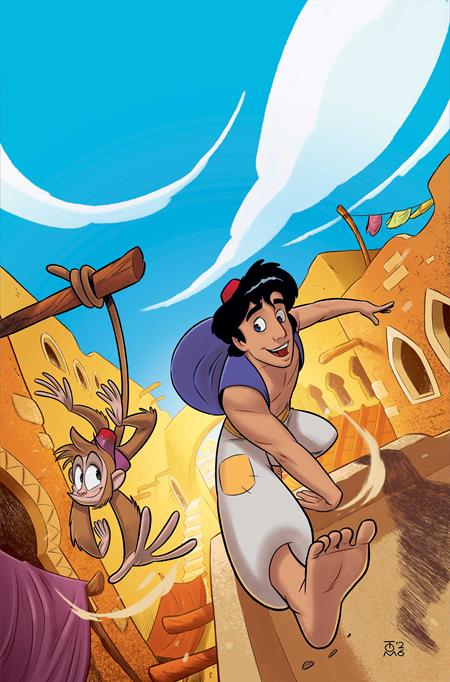 Aladdin #6 Cover F 1:10 Animation Art Virgin