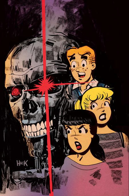Archie Vs. The Terminator #3 Cover F Robert Hack LTD Virgin
