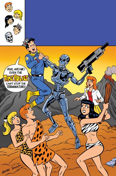 Archie Vs. The Terminator #3 Cover I 1:15 Bill Galvan Virgin