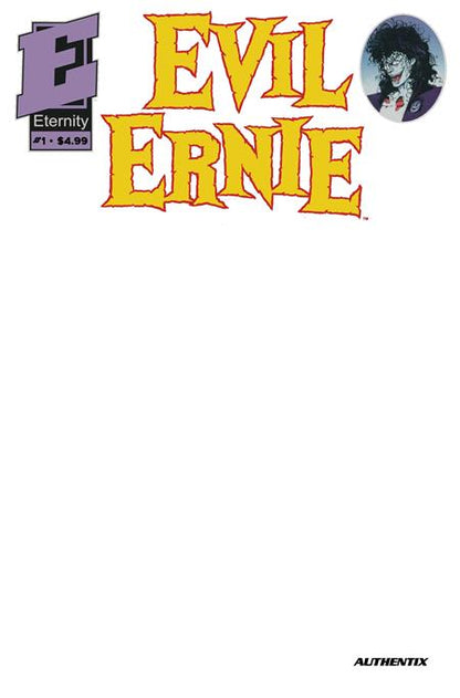 Evil Ernie 30th Anniversary Facsimile Edition #1 Cover B Blank Authentix