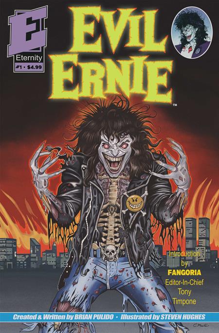 Evil Ernie 30th Anniversary Facsimile Edition #1 Cover C Eric Mache Glow in the Dark
