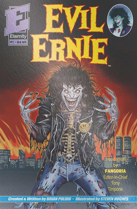 Evil Ernie 30th Anniversary Facsimile Edition #1 Cover E Eric Mache Metal Premium