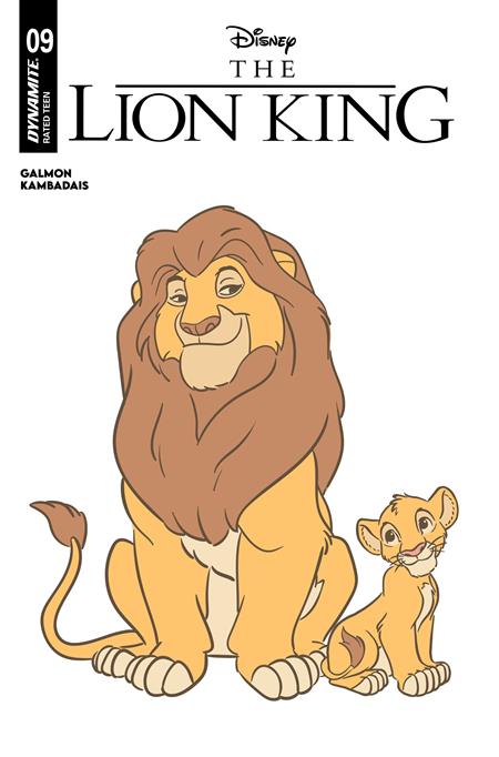 The Lion King #9 Cover B Storybook Art