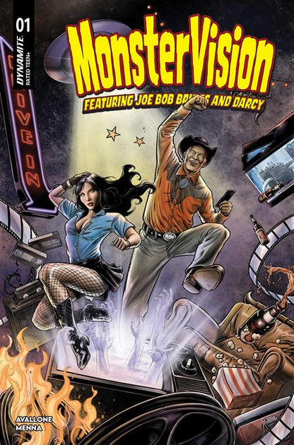 MONSTERVISION Featuring Joe Bob Briggs And Darcy #1 Cover C Kewber Baal