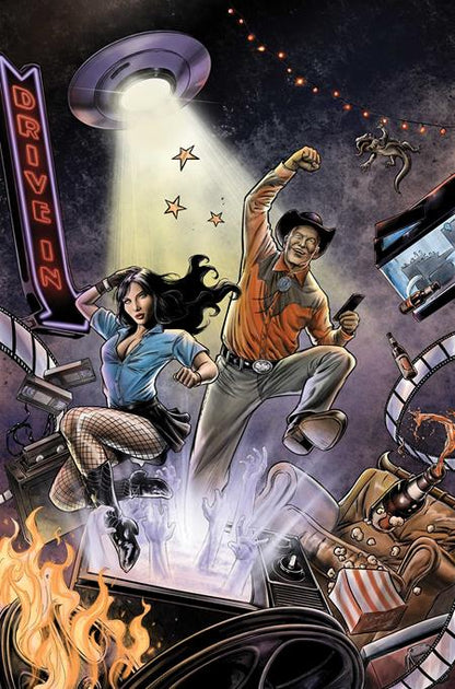 MONSTERVISION Featuring Joe Bob Briggs And Darcy #1 Cover K 1:15 Kewber Baal Virgin