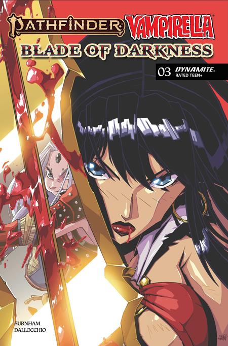 Pathfinder / Vampirella: Blade Of Darkness #3 Cover B Andrew Huerta
