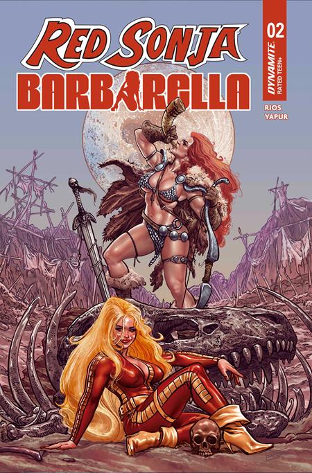 Red Sonja / Barbarella #2 Cover C Diego Yapur