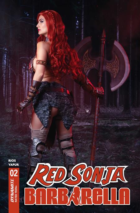Red Sonja / Barbarella #2 Cover D Cosplay Ivy Red Sonja