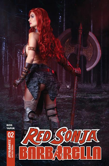 Red Sonja / Barbarella #2 Cover D Cosplay Ivy Red Sonja