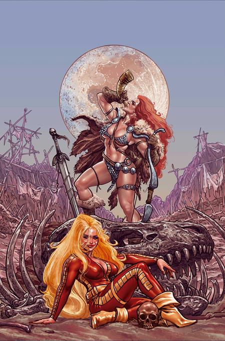 Red Sonja / Barbarella #2 Cover J 1:15 Diego Yapur Virgin