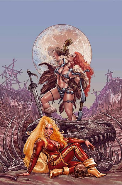 Red Sonja / Barbarella #2 Cover J 1:15 Diego Yapur Virgin