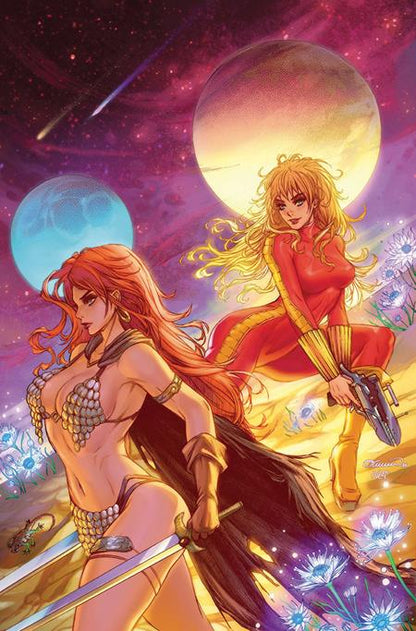 Red Sonja / Barbarella #2 Cover K 1:20 Collette Turner Virgin