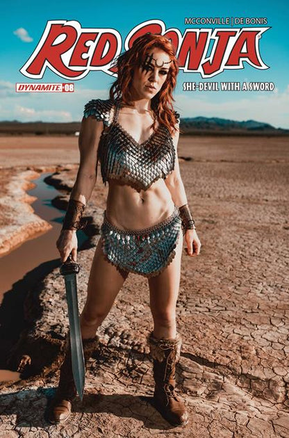 Red Sonja: She-Devil With A Sword #8 Cover E Cosplay Molly Stewart