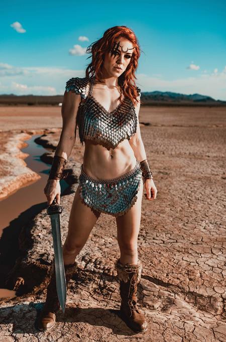 Red Sonja: She-Devil With A Sword #8 Cover H 1:10 Cosplay Molly Stewart Virgin