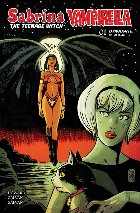 Sabrina The Teenage Witch / Vampirella #1 Cover B Francesco Francavilla